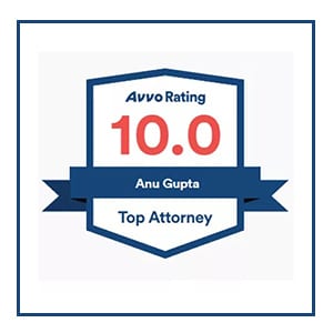 AVVO Top Attorney Rating of 10