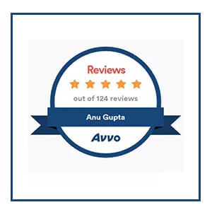 AVVO Top Reviews - Anu Gupta